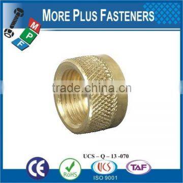 Made in Taiwan Brass Stainless Steel Metric Knurled Ring Nut photo-5