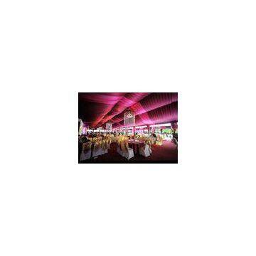 Luxury PVC Fabric Luxury Outdoor Wedding Tent / 10 By 20 Party Tent With Self-Cleaning