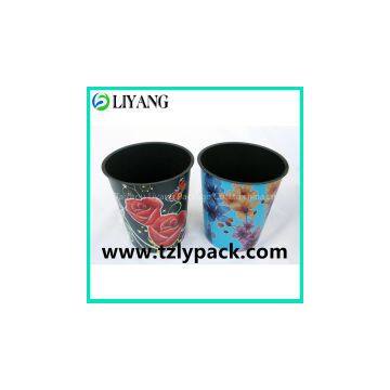 heat transfer/in mould label for plastic trash bin, aluminium