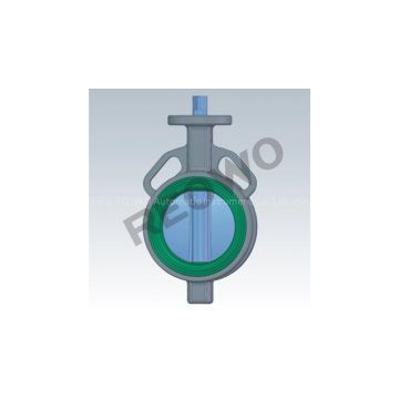 70C Series rubber lined butterfly valve