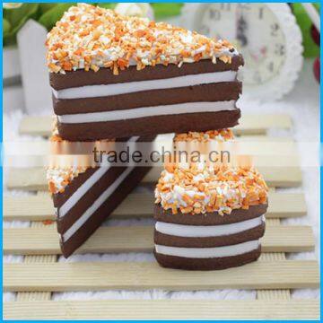 America hot selling slow rising squishy cake toys for stress release