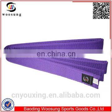 Martial arts belts wholesale cintura viola karate