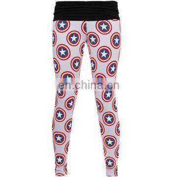 Custom Printed Gym Clothing Yoga Pants Ladies Sexi Fitness Wear photo-4