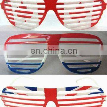 SGN-0657 Canada Holand England flag shutter shades glasses