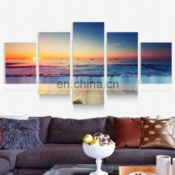 2017 Natural Forest Canvas Printing 5 Picture Wall Art Wholesale Drop-ship Home Deocr