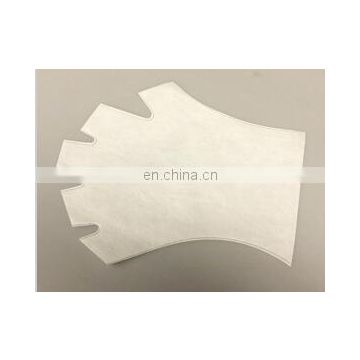 Disposable nonwoven vinyl long sleeve gloves