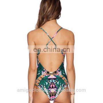 2016 Classic Tropical Style Bikini Hot Sell Bandage Swimwear photo-2