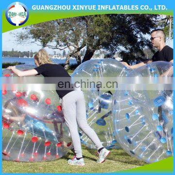 Popular Plastic Inflatable Soccer Bubble Ball Man Suits photo-5