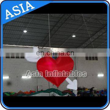 Suspend Lighting Inflatable Heart for Valentine Decoration photo-2