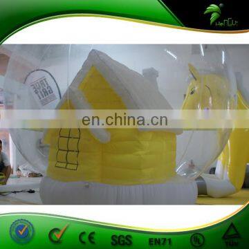 Hongyi Custom PVC Inflatable Snow Globe, Inflatable Human Balloon, PVC Large Christmas Balloon for Sale