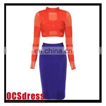 custm sublimation colour combination suits/one piece girls party dresses