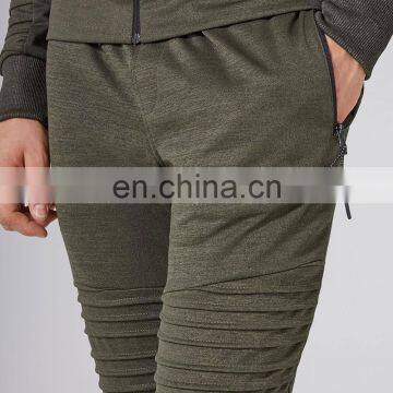 Slim Fit Jogger Pants Mens Sweat Pants Paneled French Terry Joggers