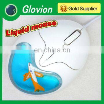Pop item computer mouse water mouse liquid mouse for promotional gifts