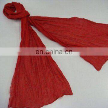 PLAIN COTTON SCARF