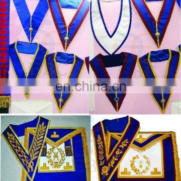 masonic collar, Craft Masonic Officers Collar, Immediate Past Masters Collar, Craft Worshipful Master Chain Collar