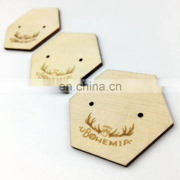 Personalized Wood Tags Engrave Hang Tag for Clothing photo-3