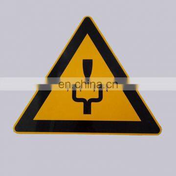 Promotional Cheap OEM Items Reflective Triangle Warning Board Type Aluminum Custom Traffic Sign