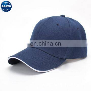 Promotional 100% cotton custom 6 panel baseball hat