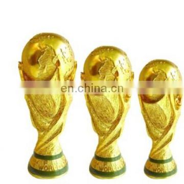 China manufacturer 2014 high quality world cup trophy replica for souvenirs