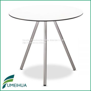 Waterproof dia 60cm hpl table