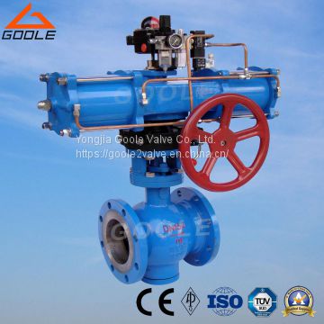 Pneumatic Eccentric Control Ball Valve Half Ball Type (GHP)