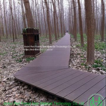 Park/garden/yard landscape decoration wpc decking floor