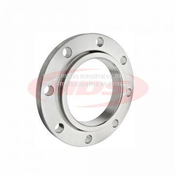BS4504 PN16 Carbon Steel Welded Neck Threaded Flange photo-5