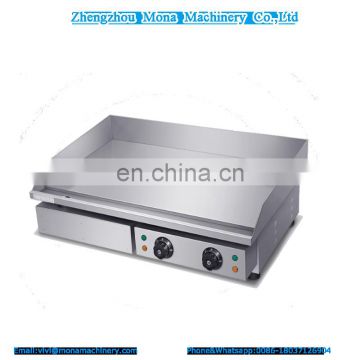 Restaurant Equipment Commercial Stainless Steel Flat Plate Gas Teppanyaki Griddle