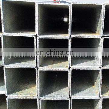 ASTM A500 Galvanized square steel tube/squre and rectangular hollow section