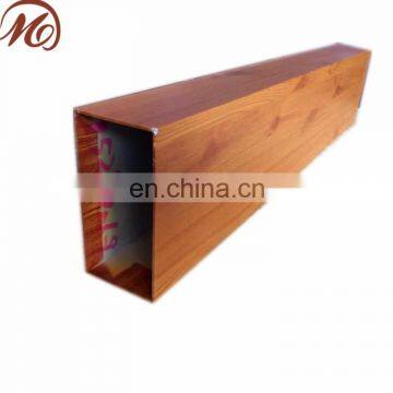 6063 T5 Wood Grain Aluminium Circular Tube Manufacturer