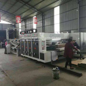 Vacuum transfer printing slotting die -cutting machine