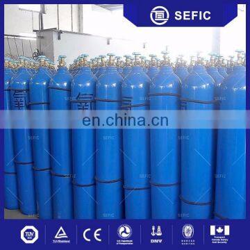 DOT 3AA standard high quality fill oxygen gas cylinder price