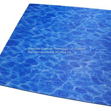 Non-toxic Odorless EVA Heat Printing Puzzle Floor Indoor Playground Mat