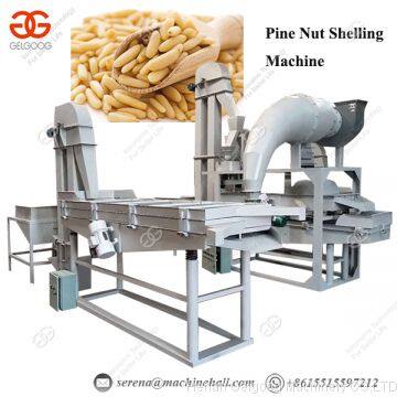 Commercial Use Cedar Nut Processing Shelling Pine Nut Peeling Machine