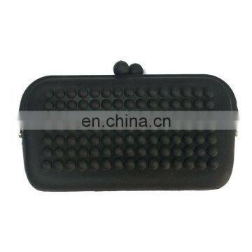 Female Like Clutch Glasses And Cosmetic Purse Phone Card Holder Case Women Clutch Bags Silicone Coin Wallet photo-7