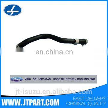 Genuine Transit V348 Oil Cooling Return Hose 6C11 8C351AD