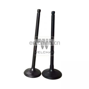 Excavator Diesel Engine parts 4D33T Intake Valve Exhaust Valve