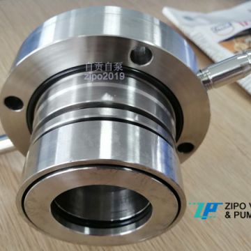 Hard alloy and stainless steel cartridge mechanical seal with single sealing surface or double sealing surface