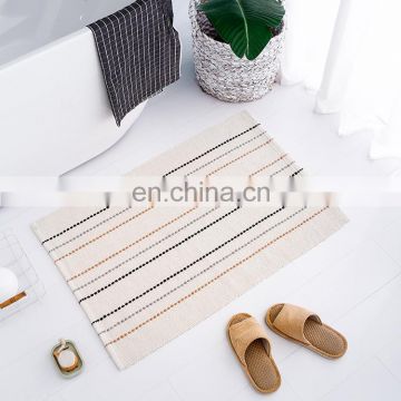 New design machine woven doormat floor protectection custom color mat