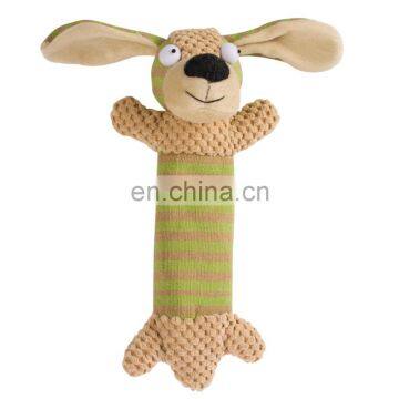 Manufacturer animal stuff smile dog plush natural series pet toy