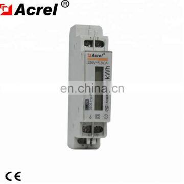 DIN Rail Mount Single Phase Energy Meter KWH Meter photo-3
