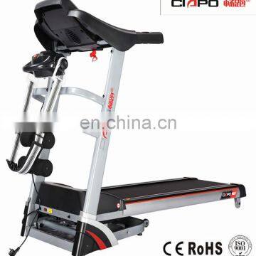 Multifunctional DC 3.25HP Blue Screen Display Calories Heart Rate Stay Healthy Running Machine Home Use Treadmill photo-3