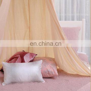 Cotton Round Dome Bed Canopy Draper Bedcover Kids Play Tent for Reading Mosquito Net Curtain photo-7