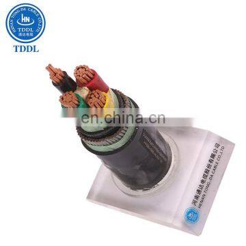 TDDL PVC Insulated Low Voltage 16mm 4 core armoured cable prices with IEC Standard