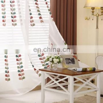 Wholesale custom lace solid color printed thickened velvet linen fabric embossed shading curtain for livingroom and bedroomd