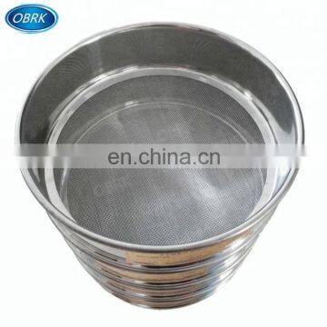 5 - 600 Micron Mesh Sieve Soil Lab Testing Equipment Silica powder Standard laboratory test sieve shaker machine