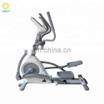 high quality customer logo iron metal home use compact elliptical trainer with 5 inch LCD screen