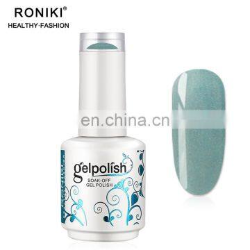 Soak off uv Led Color RONIKI Fashion Series Three Step Nail Gel Polish
