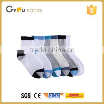 100% Cotton Knitted Girls Child Tube sports Socks