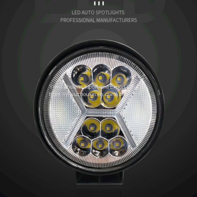 Round 177w high brightness LED automobile refitted working light